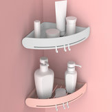 Γωνιακό ράφι αποστράγγισης πολλαπλών λειτουργιών Μπάνιο Κουζίνα Organizer Rack Cream Holder Storage