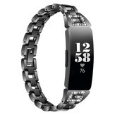 Bakeey Saat Bandı Fitbit Inspire/HR için Paslanmaz Çelik Saat Kayışı