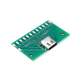 5pcs TYPE-C Female Test Board USB 3.1 with PCB 24P Female Connector Adapter For Measuring Current Conduction