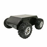 DOTI DIY 4WD Slimme RC Robotauto met 130mm Wielen 12V 300RPM 37mm Motor