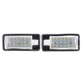 Pair 18LED Kentekenplaatverlichting CANBUS foutvrij voor Audi A3 S3 A4 A6 S6 A5 RS4