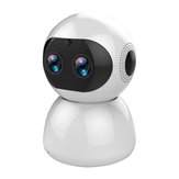 Bakeey 12MP Dual 1080P Lens  FHD 8x Zoom 360° PTZ Smart Home IP Camera AI Movement Detection TF Card & Cloud Storage Security Monitor CCTV