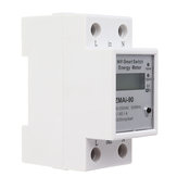 MoesHouse WiFi Smart Power Meter Switch Power Consumption Energy Monitoring Meter 110V 220V Din Rail Smart Life/Tuya App Remote Control