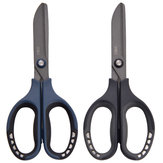 Deli Teflons Arc Scissors Coating Anti-adhesive Hand Craft Stainless Steel Office Cutting Tools Cutter 77753/77754
