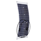 Panneau solaire monocristallin 20W 18V pour camping-car et bateau, connecteur étanche, panneau solaire alimentation