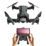 FUNSKY S20 WIFI FPV avec 4K / 1080P HD Caméra 18 minutes de temps de vol Drone pliable intelligent RC Quadricoptère