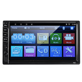 7033 7 Inch Double 2DIN Car MP5 Player FM Radio Stereo TF Card USB Port With Rear Camera