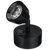 12V-24V 3W LED Spot Reading Lights Bedside Laptop Lamp For Caravan/RV Boat Adjustable
