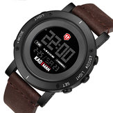 KADEMAN K010 ساعة رجالية كاجوال ضد للماء Luminous Week Date عرض LCD LCD حزام رقمي Watch