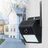 Solar Motion LED Duvar Işığı Wifi 1080P Güvenlik Kamera Outdoor Bahçe Lamba Su Geçirmez 