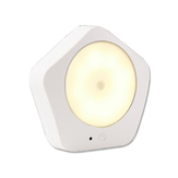 Luz noturna inteligente com sensor de movimento PIR, LED, plugue, controle remoto, regulável, temporizador e 3 temperaturas de cor para casa e quarto.