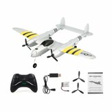 Flybear FX-816 P38 RC Airplane 430mm Wingspan 2.4GHz 2CH EPP Aircraft Scaled Zoom Fixed Wing Outdoor Garden Flying Plane RTF