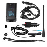 7PCS 2Pin Speaker MIC Walkie Talkie Handheld Accessories for Baofeng UV9R-ERA