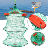 Nylon 3 Floats Floding Fishing Net Crab Fish Minnow Crawfish Shrimp Net