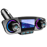 ACCNIC LED Hands Free Wireless Bluetooth4.0 FM Передатчик Aux Модулятор Автомобильный Аудио MP3 Плеер Двойной USB Зарядное Устройство