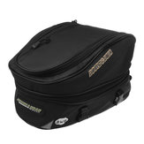 Waterproof Motorcycle Luggage Tail Bag Rear Seat Back Bags Helmet Pack  Black