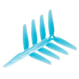 HQProp HeadsUp Racing 3-Bladed Prop R38 Blue (2CW + 2CCW) Poly Carbonate Propeller Multi Rotor Parts for FPV Racing RC Drone