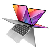 Teclast F6 Pro Notebook 13,3-Zoll-360-Grad-Touchscreen Intel Core m3-7Y30 8 GB / 128 GB SSD-Fingerabdruckerkennung Silber