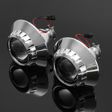 2PCS 2.5 Inch H1 Faros delanteros de xenón HID Proyector Vidrio Lente sin bombillas Retrofit LHD para BMW Serie 3 E46 