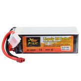 ZOP Power 22.2वोल्ट 5000mAh 6S 65C लाइपो बैटरी टी प्लग
