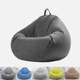 Housse de chaise géante pour canapé-lit de sac bean bag adaptée pour une utilisation en intérieur ou en extérieur