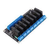 8 Channel 5V Solid State Relay Low Level Trigger DC-AC PCB SSR In 5VDC Out 240V AC 2A Geekcreit for Arduino - products that work with official Arduino boards