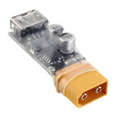 Carregador de bateria Lipo 2-6S USB Conversor de carga rápida QC3.0 com plug XT60 para B6FPV