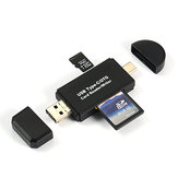 Bakeey Flash Drive High-speed USB 3.0 Micro Type C TF SD Memory Card Reader dla Huawei P30 S10 + Note10 Tablet Laptop PC