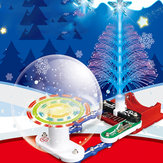 Weihnachtsbaum DIY Spielzeug Kinder Elektronikblöcke Experimentierkasten Entdeckungswissenschaften