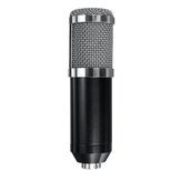 RODD Microphone à condensateur pour diffusion en direct, karaoke sur ordinateur, avec grande membrane et support pour Youtube