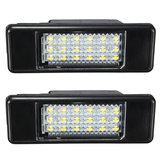 2 x LED Luz de placa SMD para Peugeot 106 207 307 308 406 407 508 branco