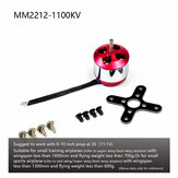 AEORC RC Borstelloze motor A28M MM2212 2212 1100KV KV1100/1400KV KV1400 3.0mm as Outrunner Motor for RC Aircraft Plane Airplane Fixed Wing