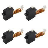 4PCS TY Model 1.7g Servo With JST 1.0mm Plug Compatible Spektrum 6400 Series Receiver For RC Airplane