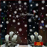 Miico SK6012 Рождественские Стикеры со Снежинками для Украшения Дома, Снимаемые