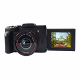 Cámara digital sin espejo mini de pantalla giratoria HD de 16MP 16X de zoom 1080P con micrófono incorporado