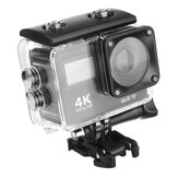 Câmera esportiva à prova d'água 12 MP com ação 4K Mi ni DV Video Helmet DVR Cam