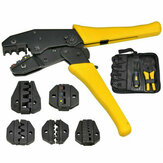 4 in 1 Ratchet Crimper Cable Wire Crimping Plier Electrical Terminals Plier Tool Kit