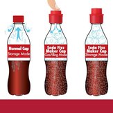 A KCASA Soda Fizz Maker kupakos szódás ital készítő palackok kupakos konyhai italok