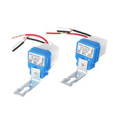 2PCS Wasserdichter 10A Automatischer Ein- / Ausschalter für Straßenbeleuchtung Fotoschalter Sensor Fotowiderstand Lampe AC110V AC220V