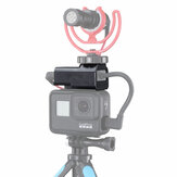 VIJIM GP-3 Vlog Batterimikrofon Kaldesko-adapter for GoPro Hero 7 6 5 Action Sportskamera med beskyttelsesetui