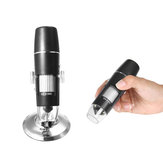 1000X WIFI cyfrowy mikroskop z lupą kamera 8LED + stojak na Android IOS iPhone