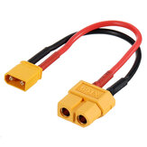 Câble de charge GoFly XT60 Female to XT30 Male de 10 cm 20AWG
