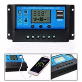 10A/20A/30A/50A/ 12V/24V 4-stage Auto PWM Solar Panel Solar Charge Controller Regulator