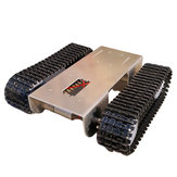 Base de chassi de tanque de robô RC inteligente e aluminoso para Single Chip UNO