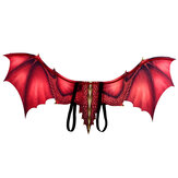 Disfraces de alas de dragón de no tejido para adultos, utilizados como juguetes decorativos para Halloween