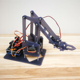 Manipulador de acrílico com braço robótico de mesa UN0 Robot eletrônico kit faça você mesmo