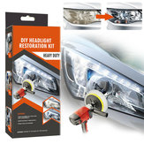Electric Type Headlight Lens Restoration System Professional Restorer Polishing Wheel Tool Kit For Car 
