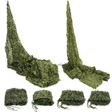 Filet de camouflage militaire vert pour la chasse avec filet feuillage de forêt parasol