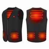 Электрический нагревательный жилет куртка с подогревом USB теплый плечо спина поясница живот нагревательная панель зимняя теплая одежда