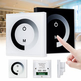 DC 12V/24V Sensitive Touch Switch Panel LED Light Dimmer Controller Wall Mounted Switch